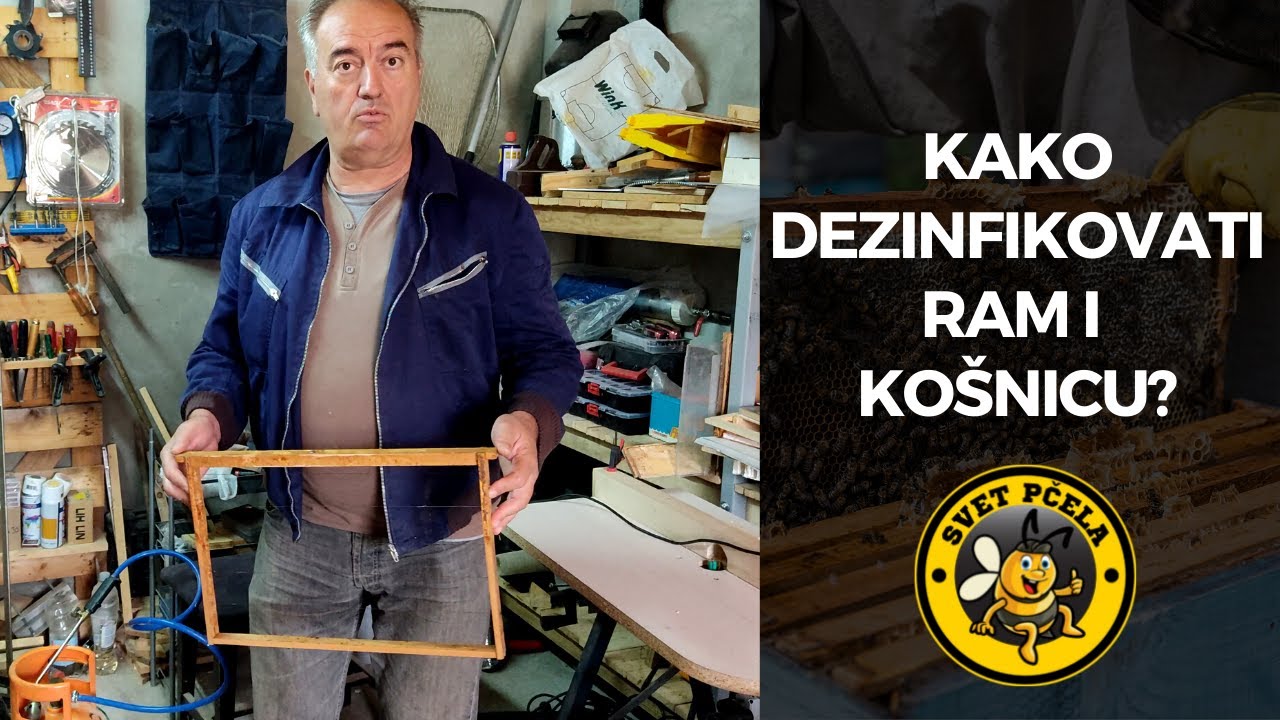 Obavezna dezinfekcija košnica i ramova - Pčelarstvo 2022