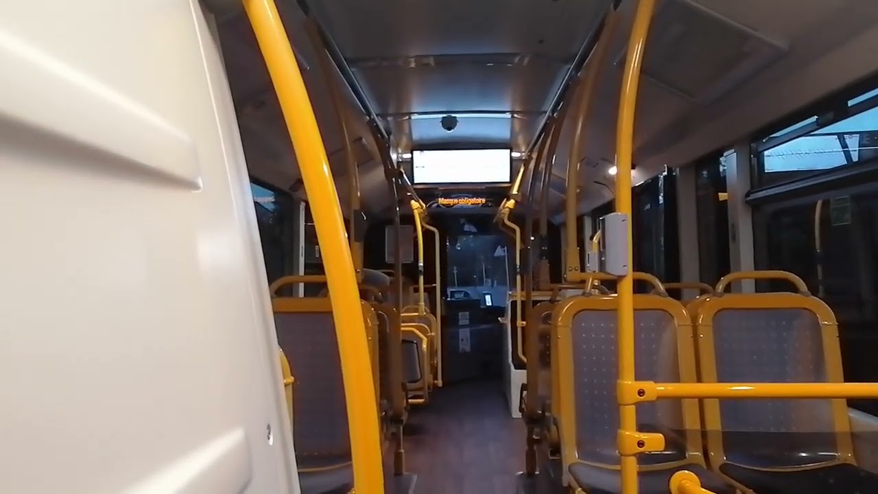 Un tour avec le mercedes citaro C2 hybride 2135