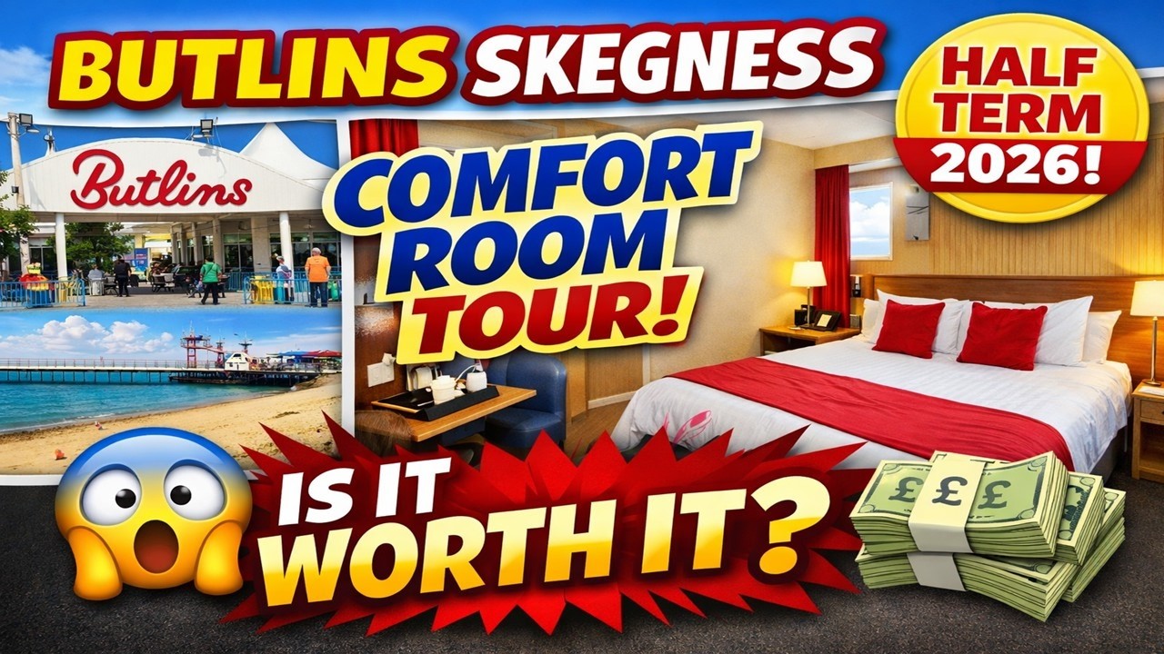 Обзор тура по комфортабельным апартаментам Butlins Skegness на 2026 год.