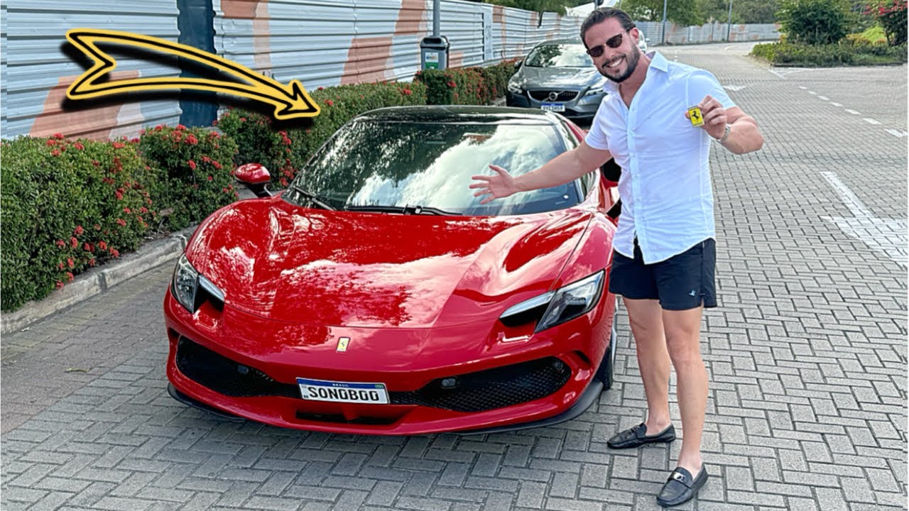 FERRARI 296 GTB EM DETALHES - VLOG HR