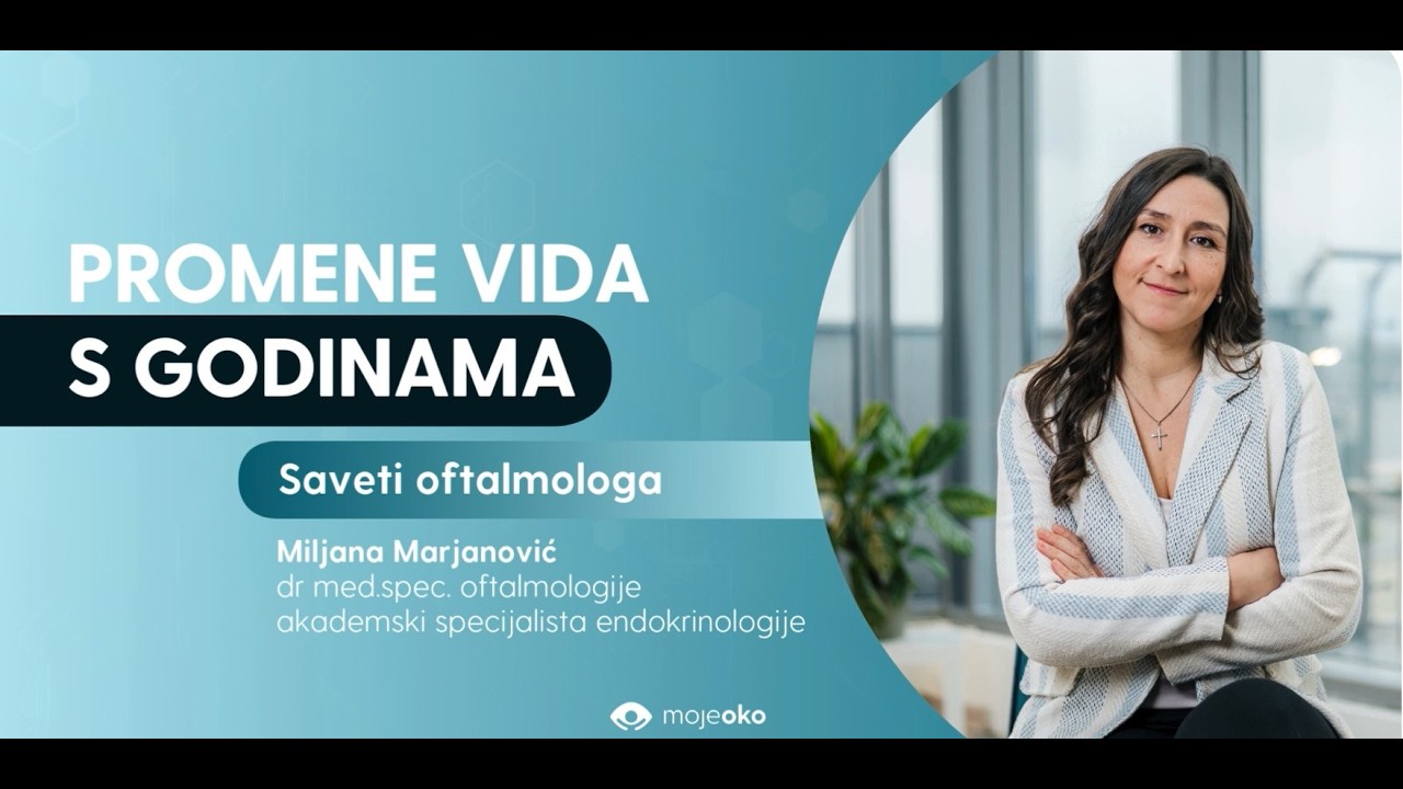 Zašto slabije vidimo posle 40? Oftalmolog objašnjava promene vida