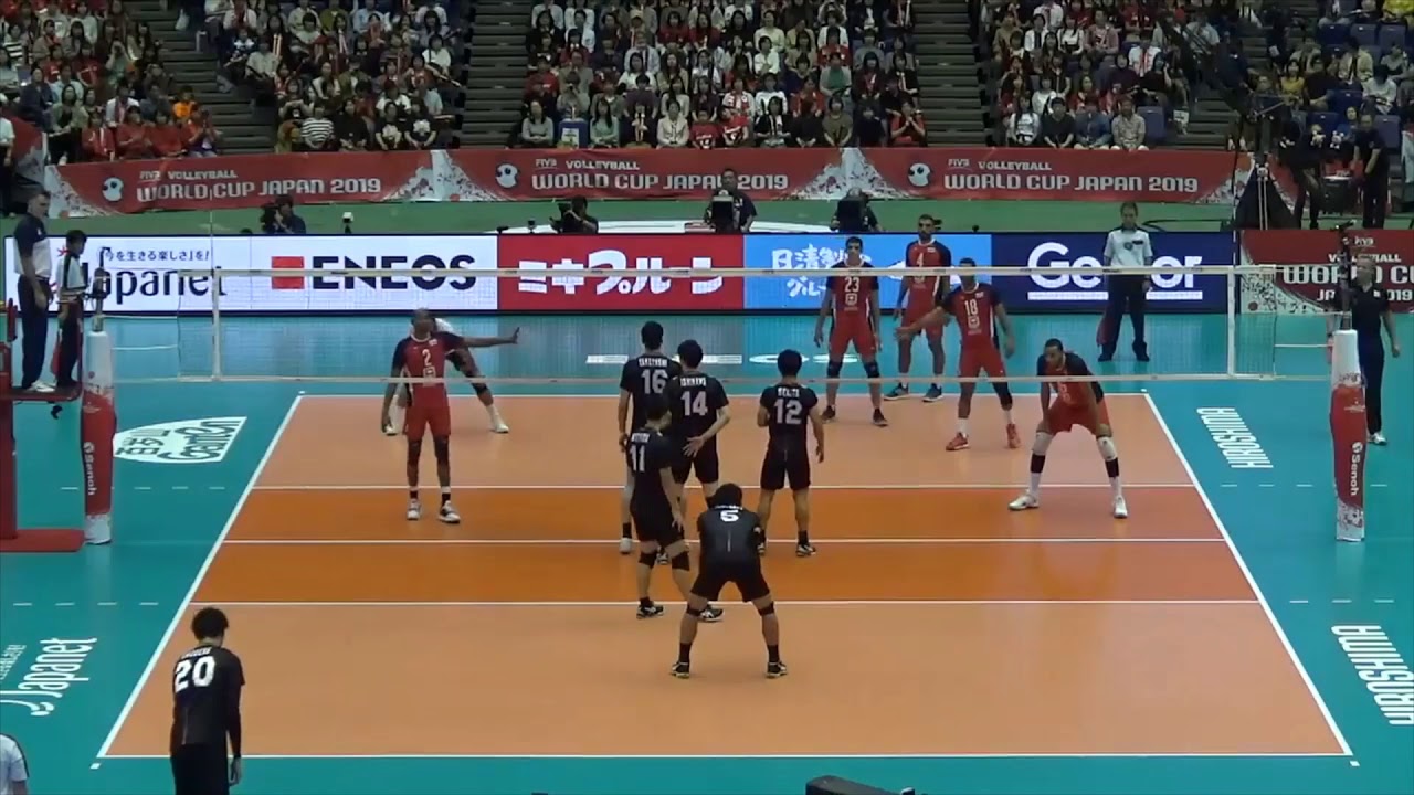 JAPAN v EGYPT | SET 2 | OCT 11 | 2019 FIVB WORLD CUP | MEN'S VOLLEYBALL