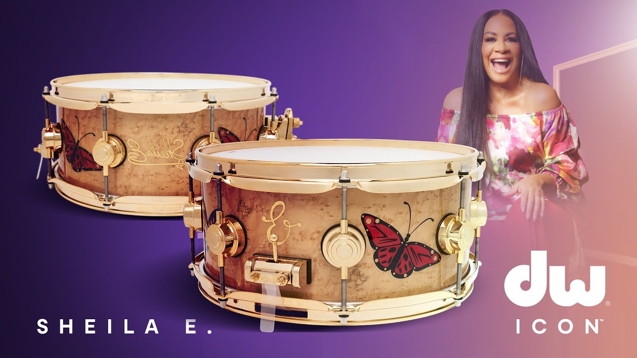 Introducing the Sheila E. DW ICON™ Snare Drum
