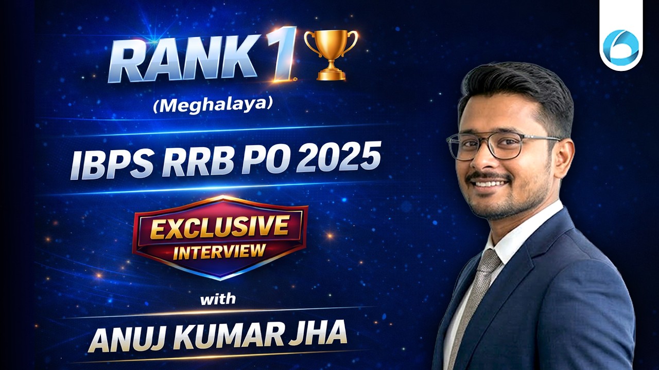 IBPS RRB PO 2025 Rank 1 from Meghalaya | Exclusive Interview with Anuj Kumar Jha | Oliveboard