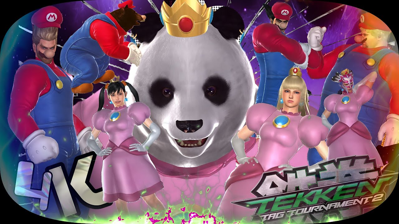 Princess Peach &  Mario Team Ultra hard UHD 4K 60 FPS 
