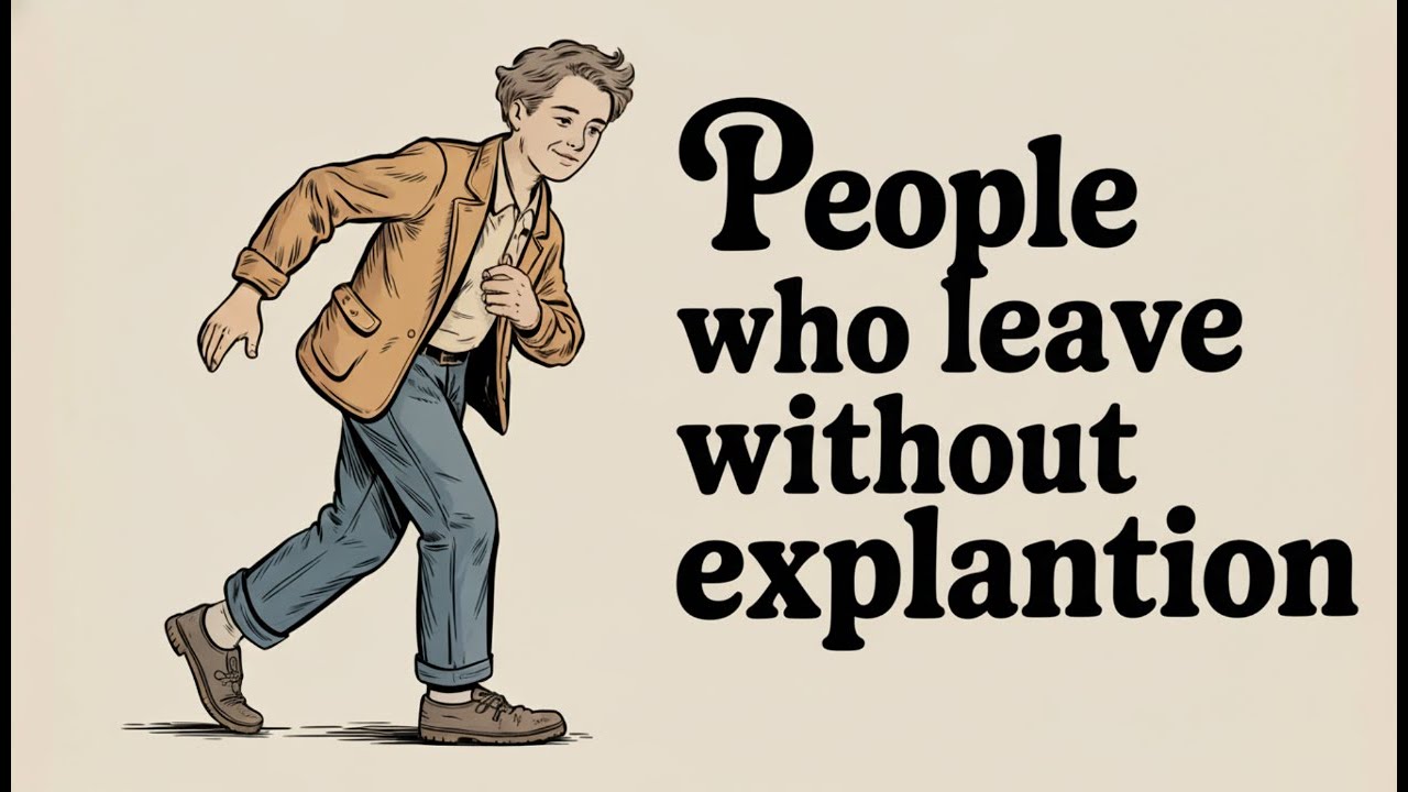 The Psychology of People Who Leave Without Explanation