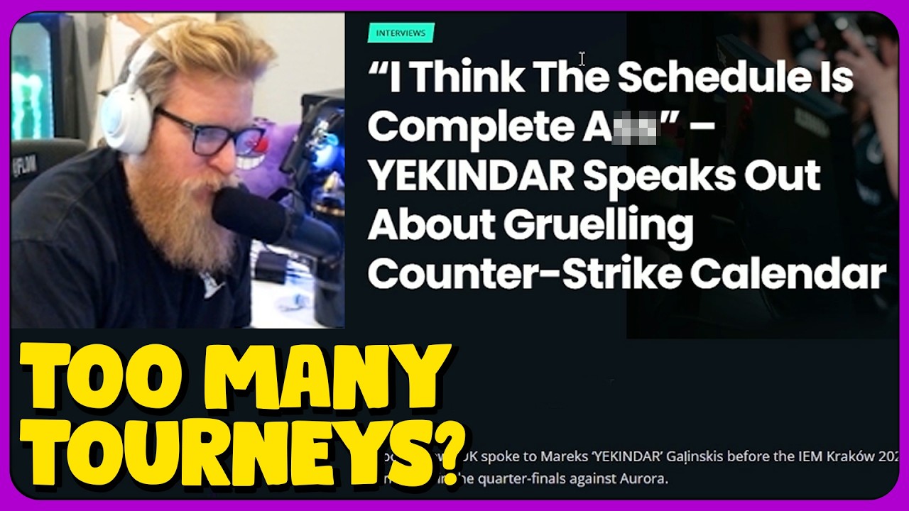 fl0m Reacts to How Do We FIX the Counter-Strike 2 Schedule?