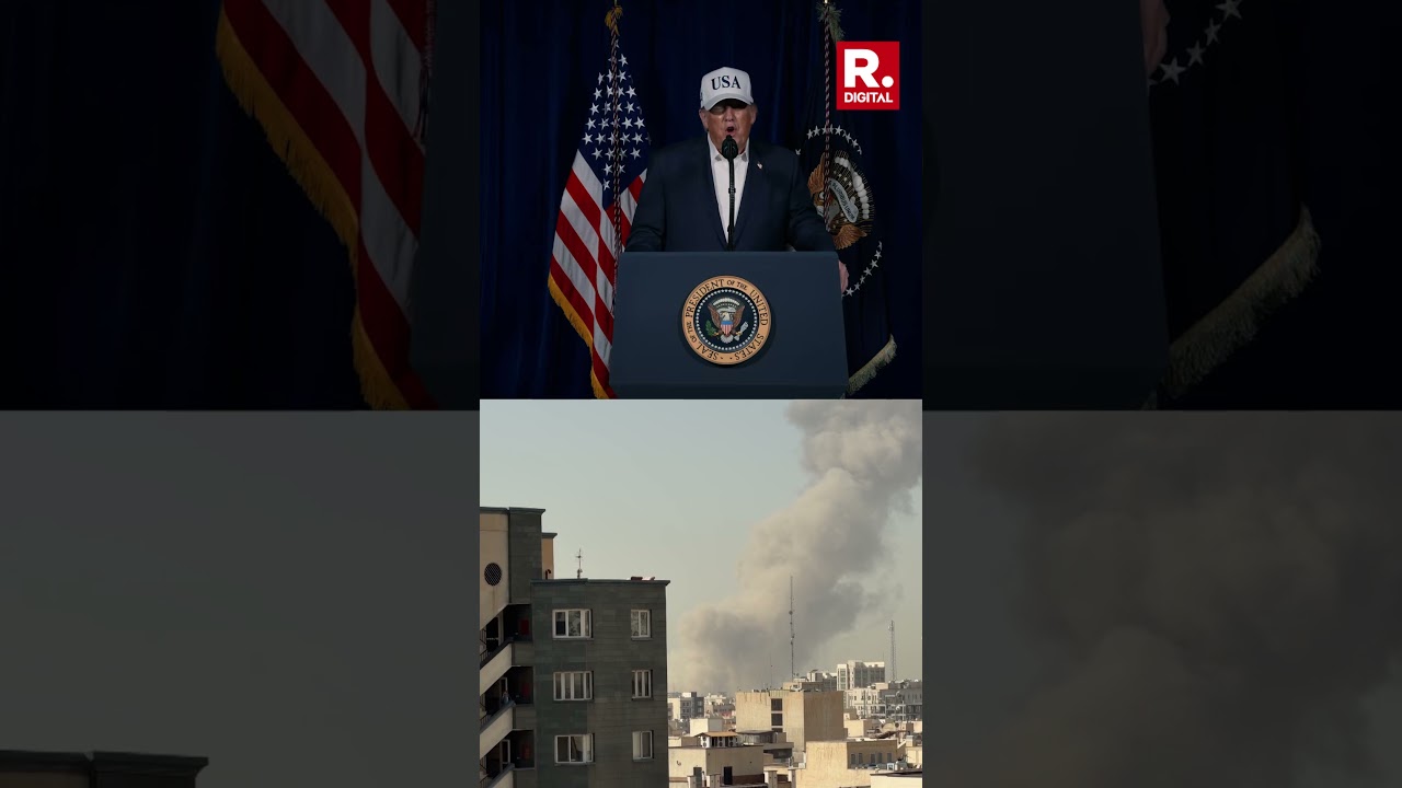 Trump's First Reaction: As Israel-US Strike Iran
