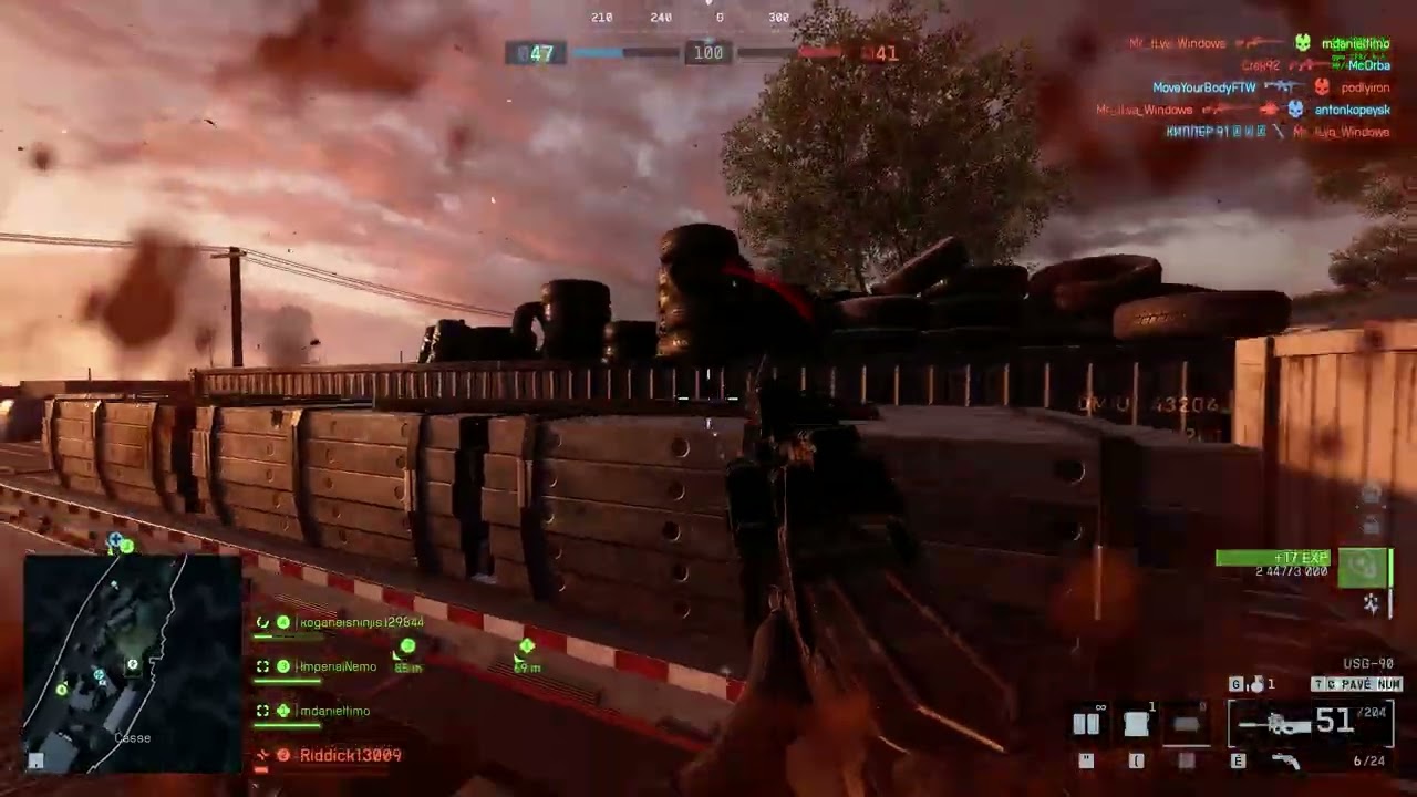 Plaine de L'or noir  team deathmatch Battlefield 6 7900 XTX Nitro+ / 7950x3D compétitive settings