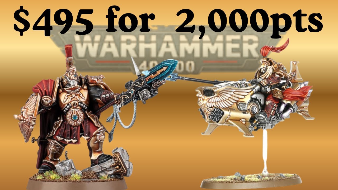 How to Build a 2,000pt ADEPTUS CUSTODES Army in 2026