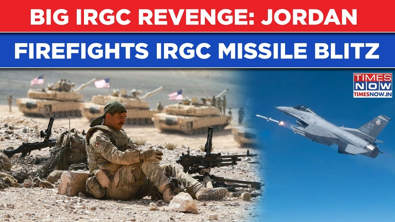 Iran's Big Revenge: This Happens As IRGC Targets Key US Airbase With Missiles In Fiery Jordan Blitz