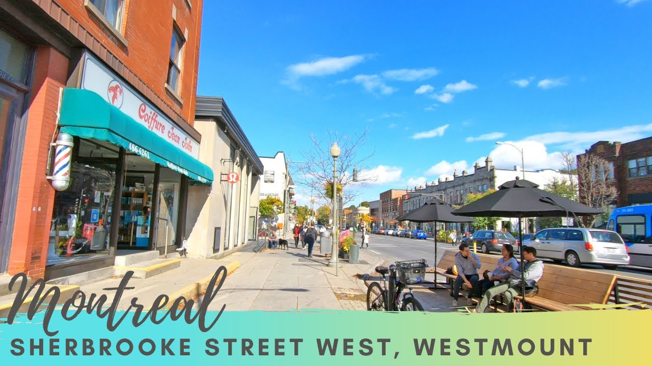Walking in Montreal: Sherbrooke Street West in Westmount! #montreal #westmount