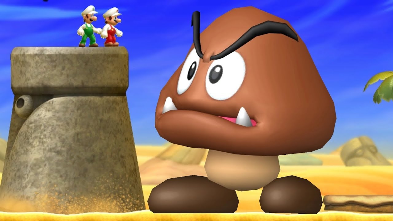 New Super Mario Bros U Co-Op Walkthrough - World 2 (All Star Coins)