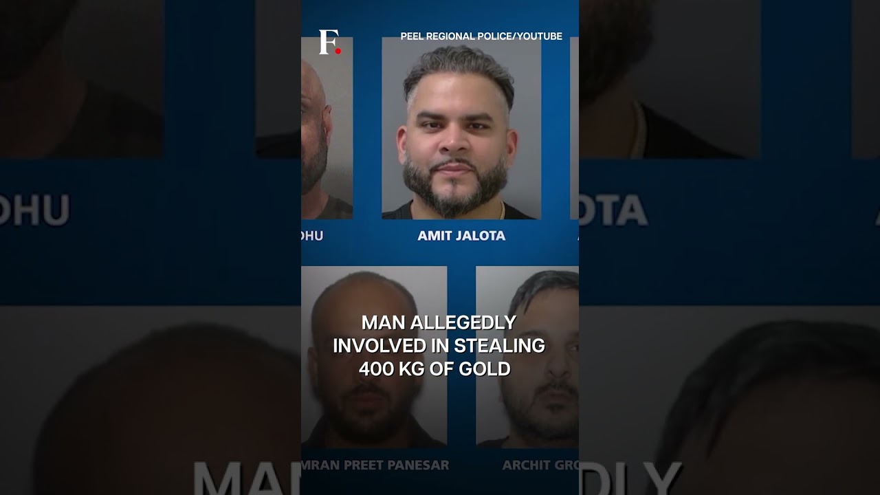 Canada's Multimillion-Dollar Gold Heist: Indian-Origin Man Arrested | Subscribe to Firstpost