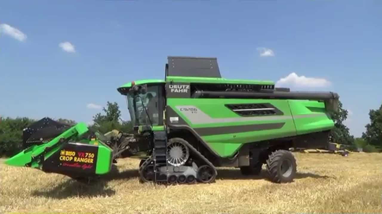 NEW  COMBINES  DEUTZ - FAHR  C 9206 TS + CLAAS LEXION 770 NPS Hybrid