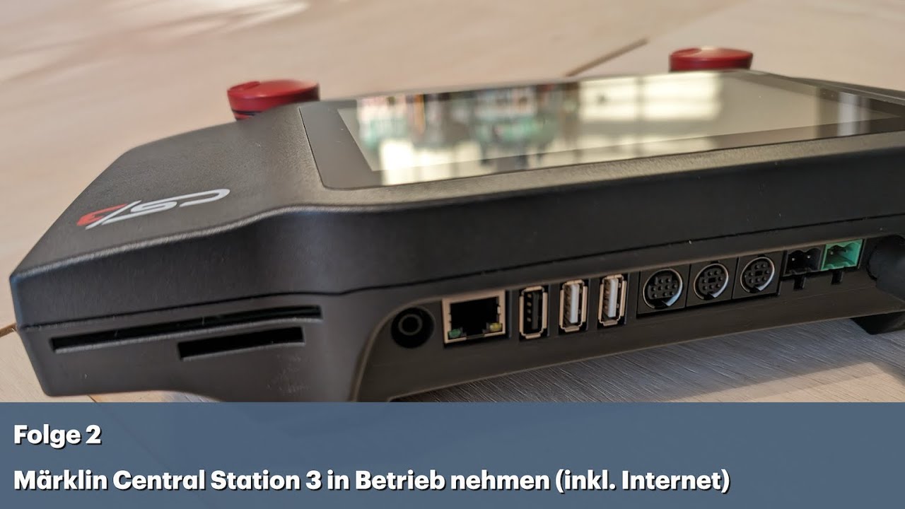 Märklin Spur Z digital - Central Station 3 in Betrieb nehmen (inkl. Internet)