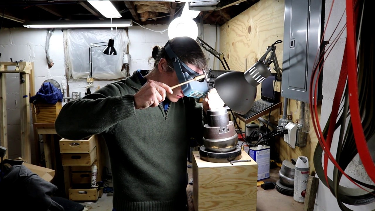 Hand Engraving Demonstration- Guns, Knives, Metal