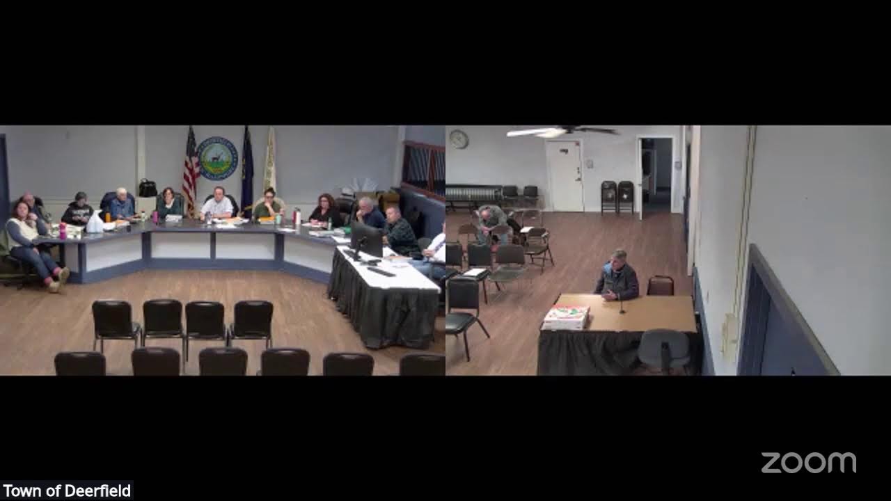 Town of Deerfield's MBC 1-10-2025