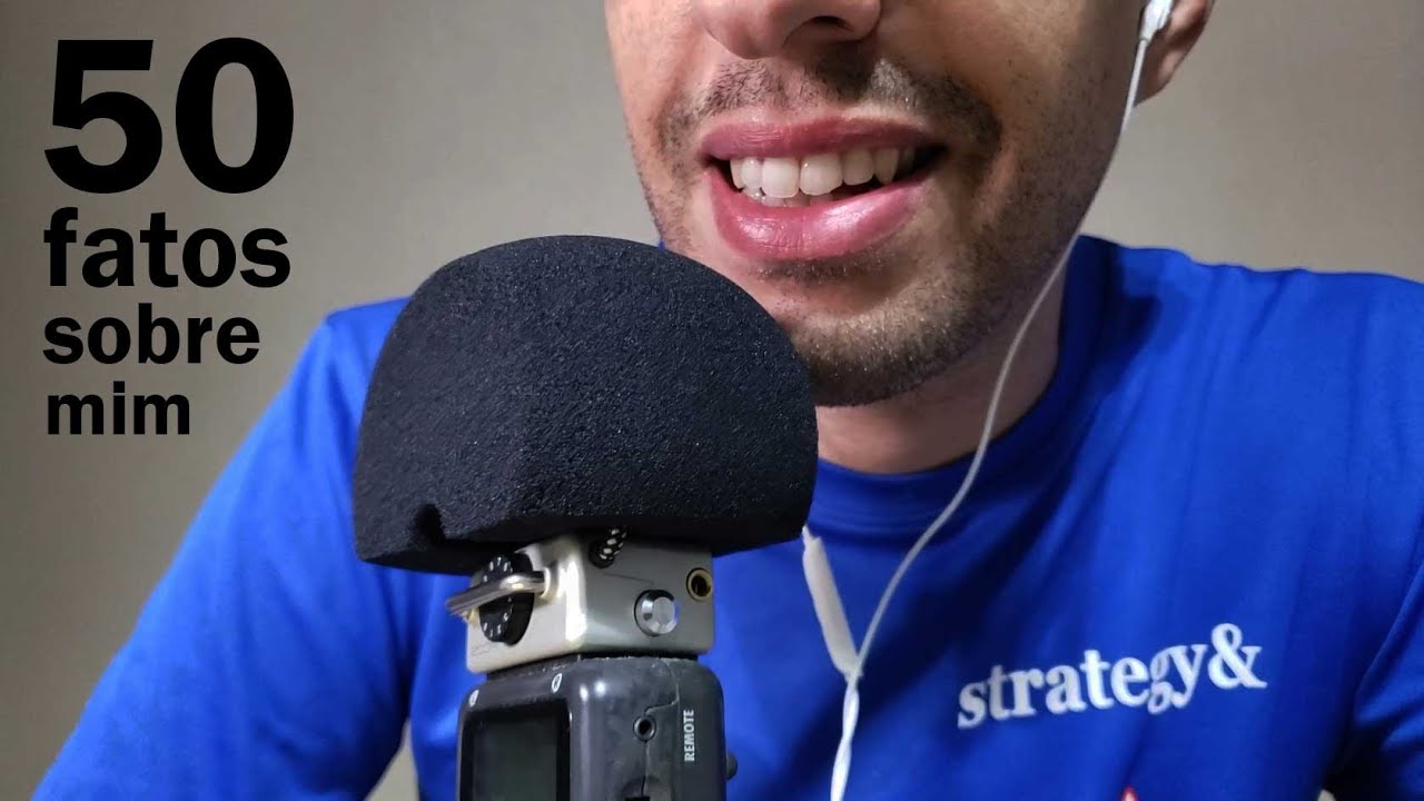 ASMR 50 fatos sobre mim (Português | Portuguese)