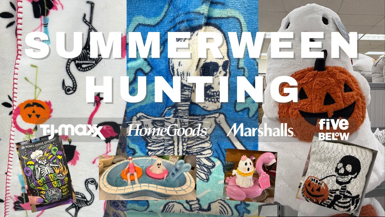 Let's Go Summerween Hunting 2025 | TJMaxx | HomeGoods | Marshalls | Five Below