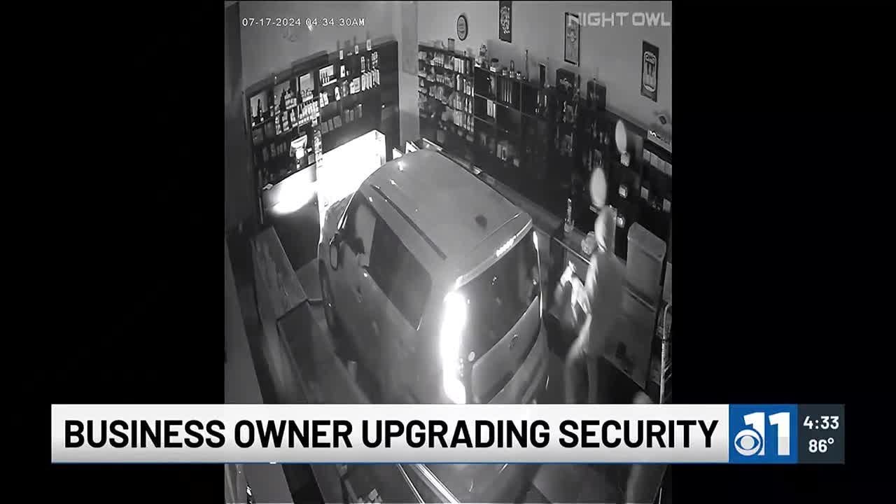 Vape shop owner beefing security after previous store was burglarized