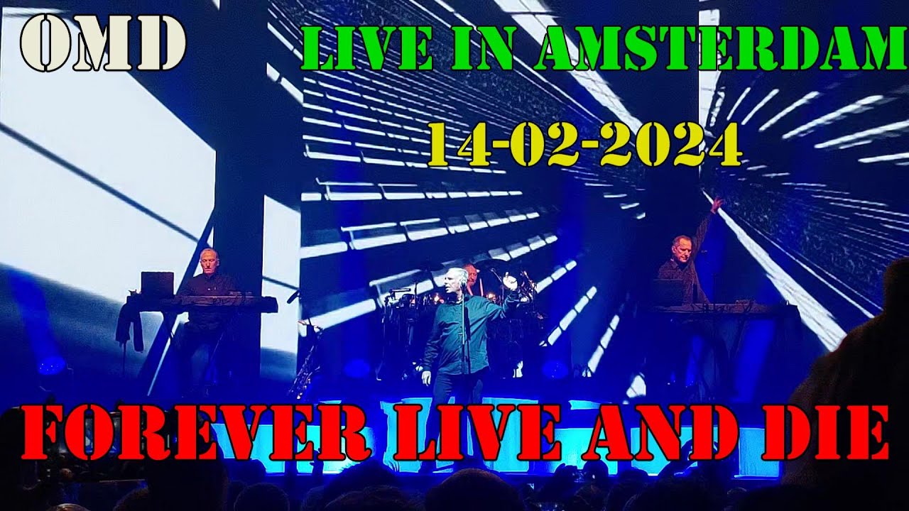 OMD live in Amsterdam 14-02-2024 - Forever live and die [AFAS LIVE]