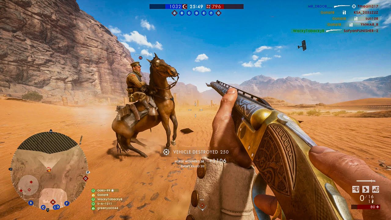 Battlefield 1 Highlights #️⃣150