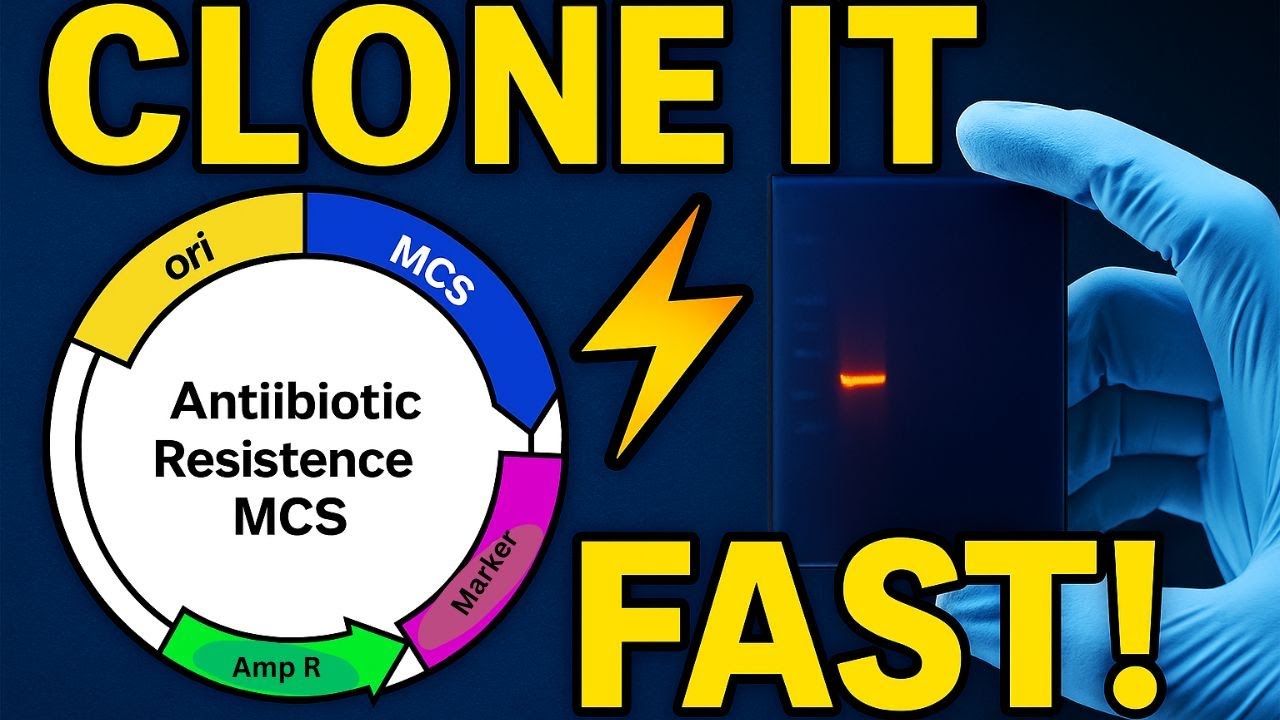 MOLECULAR CLONING Explained in 7  Minutes (Step‑by‑Step Guide)