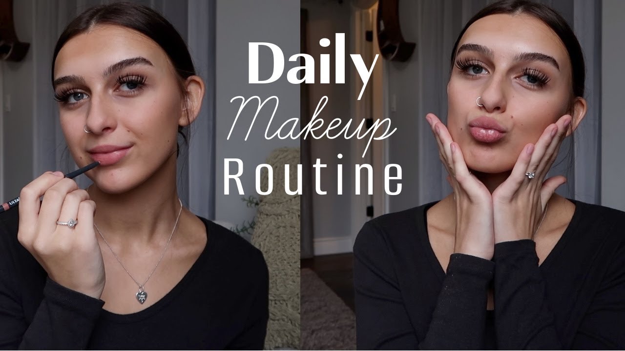 DAILY MAKEUP ROUTINE | basic clean girl look