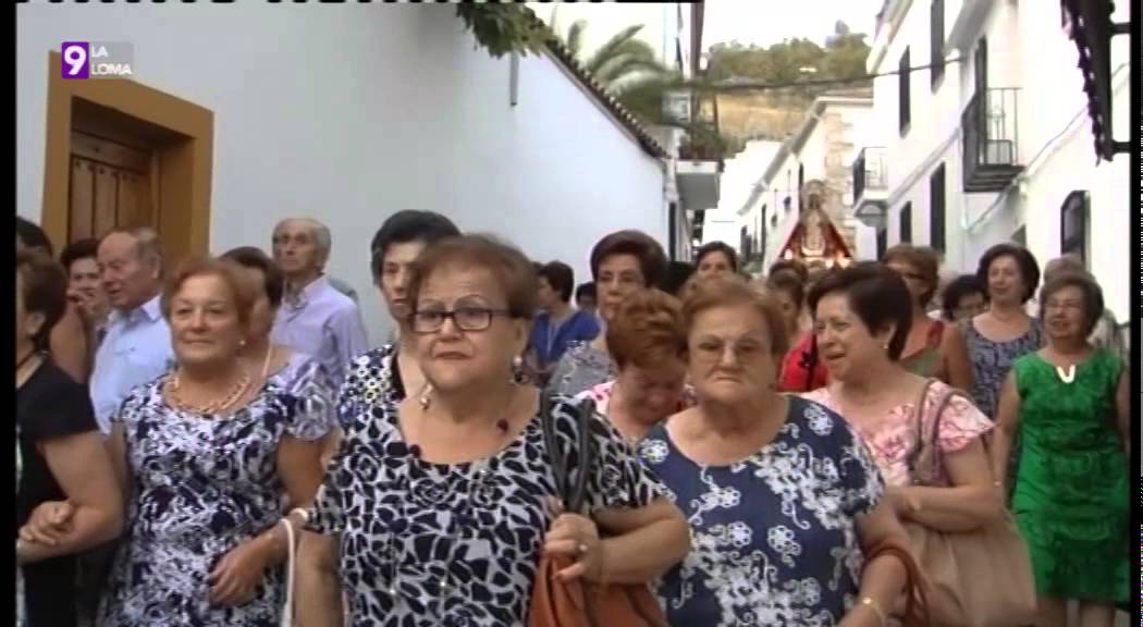 Feria de Canena 2015 · Procesión de la patrona la Virgen de los Remedios