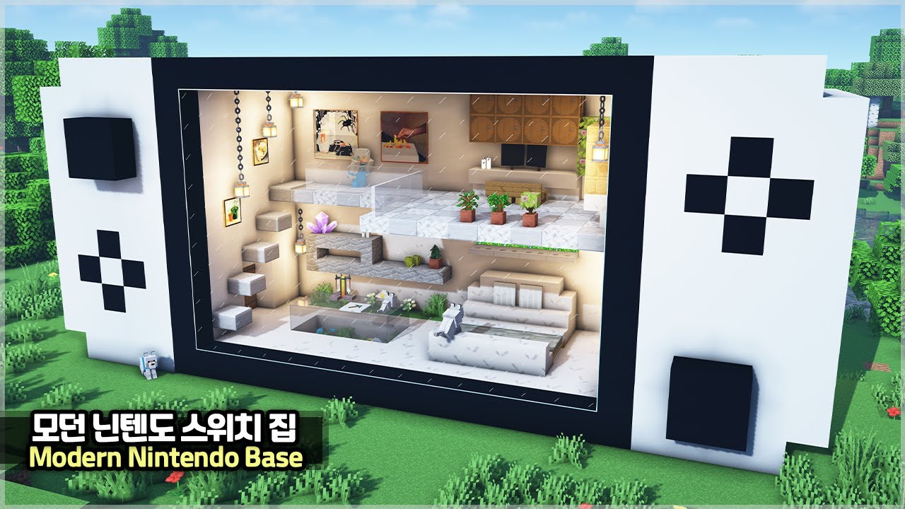 ⛏️ Учебник по Minecraft :: 🎮 Постройте роскошный дом для Nintendo Switch🌳