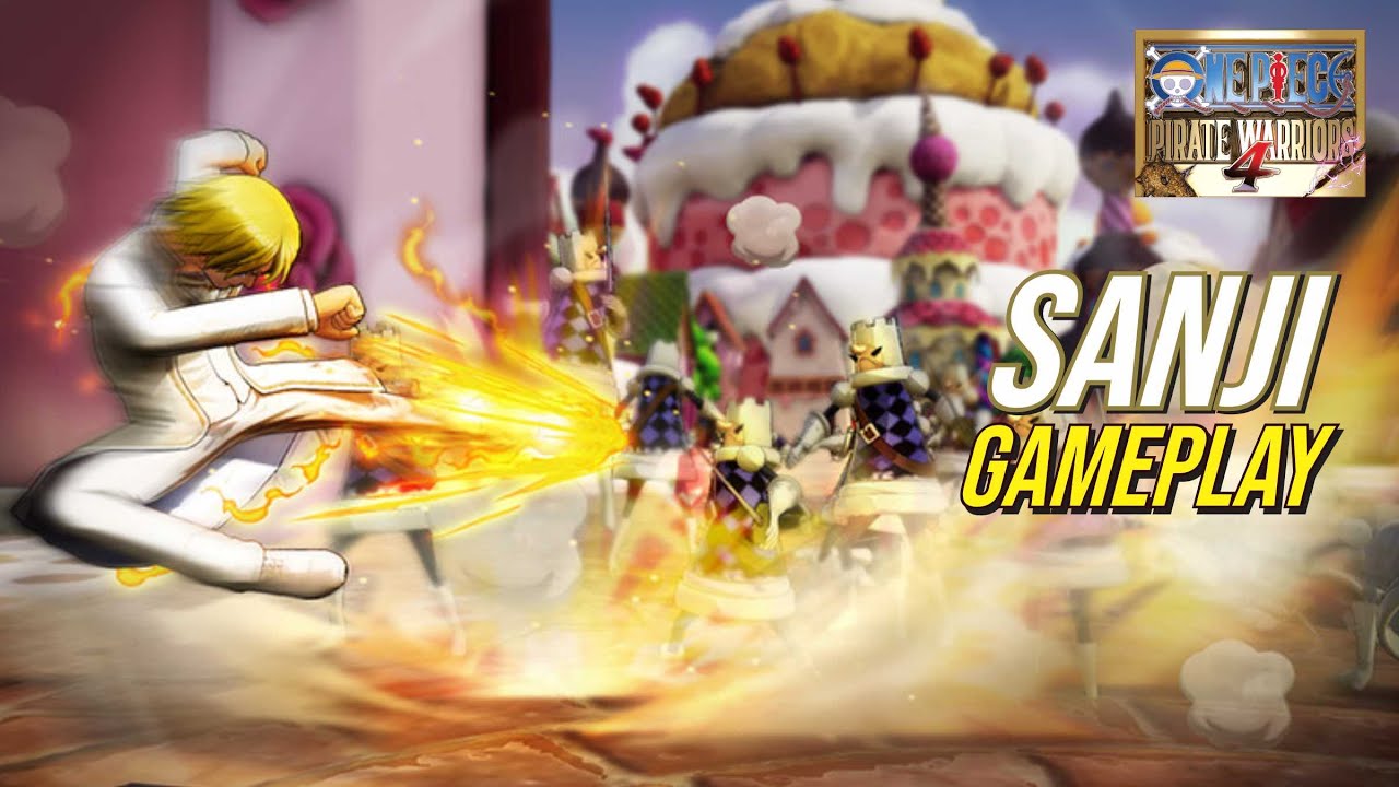 One Piece Pirate Warriors 4 - Maxed Out Sanji Gameplay