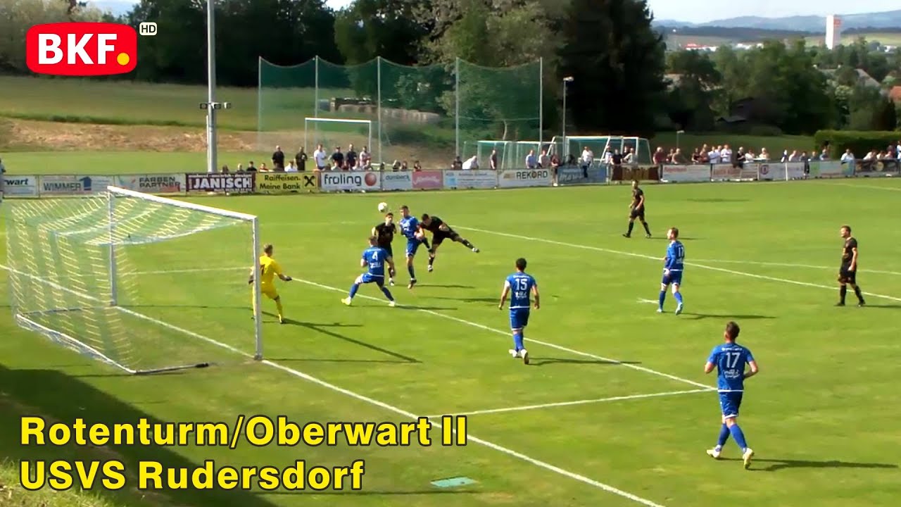 22. 5. 2022 - Fußball: Rotenturm/Oberwart II : USVS Rudersdorf, 2. Liga Süd - BKF TV