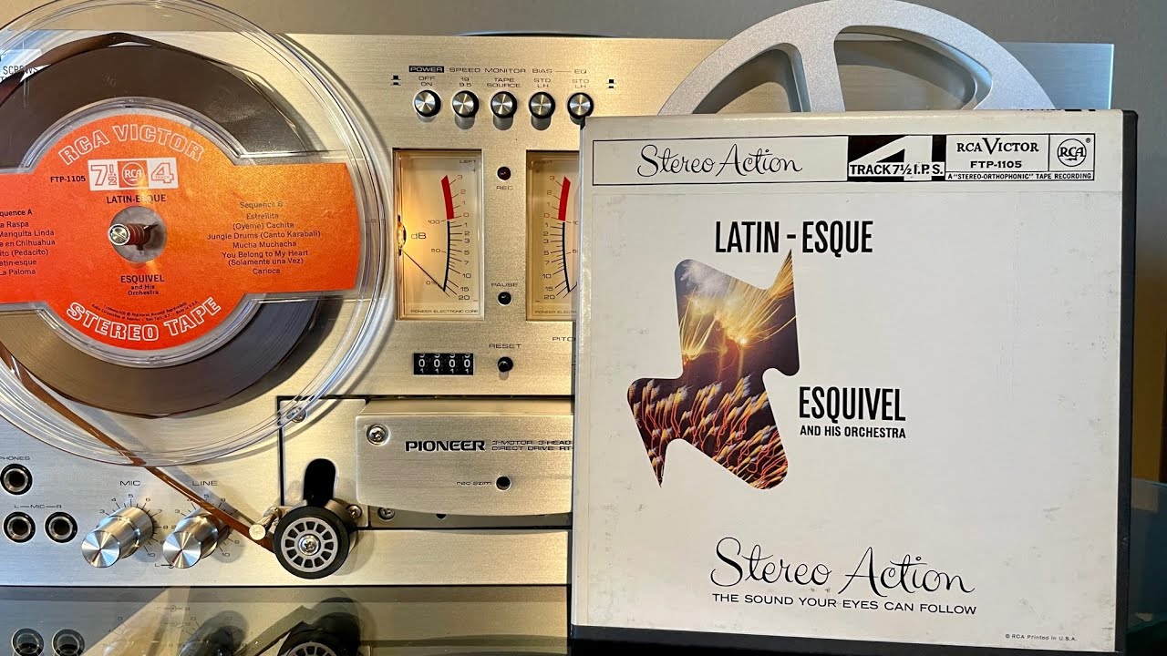 Esquivel And His Orchestra – Latin-Esque SIDE B Reel to Reel