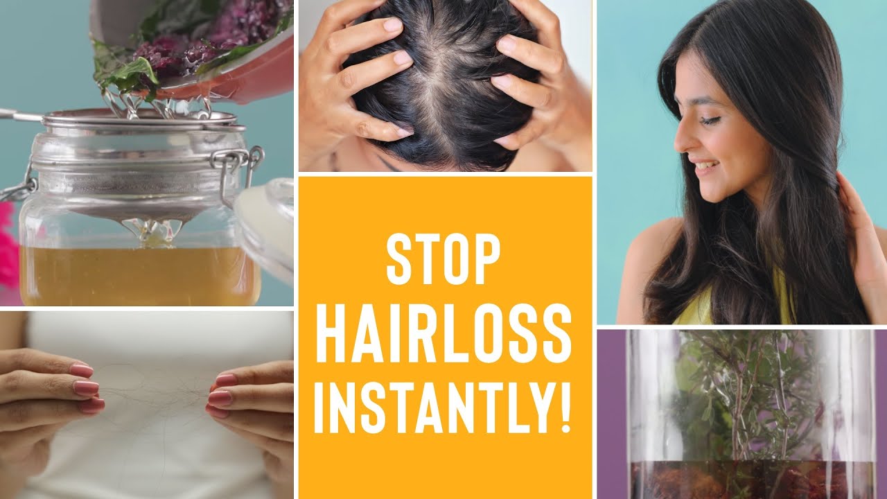 Regrow LOST HAIR And Add Shine With These Homemade Herbal Oils!