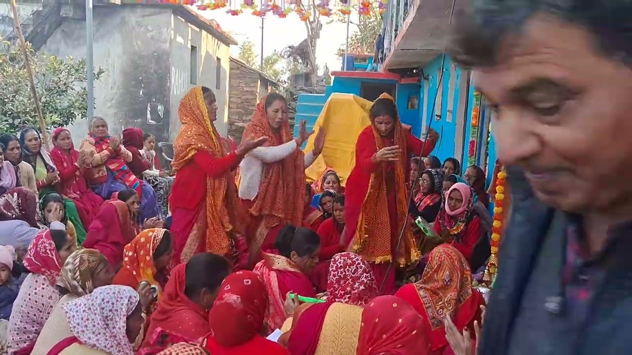 बधाई का सुन्दर भजन #pahadi #devbhumi_uttarakhand 