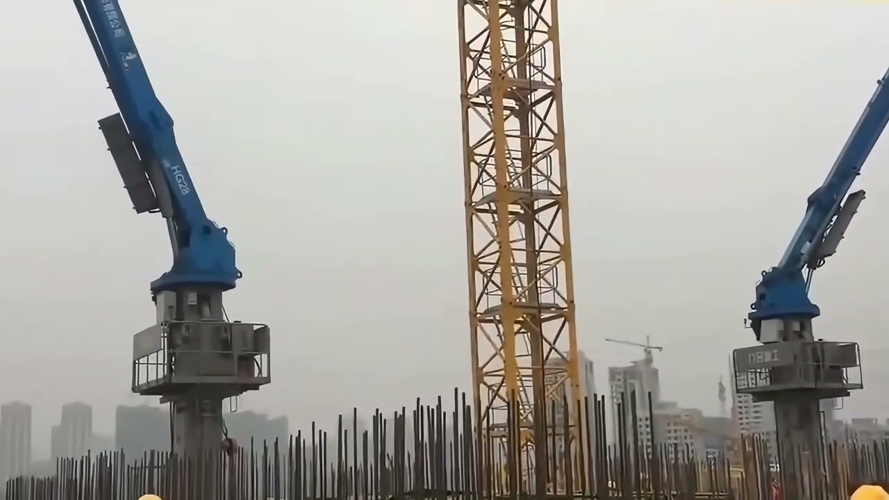 JIUHE Stationary Concrete Placing Boom.