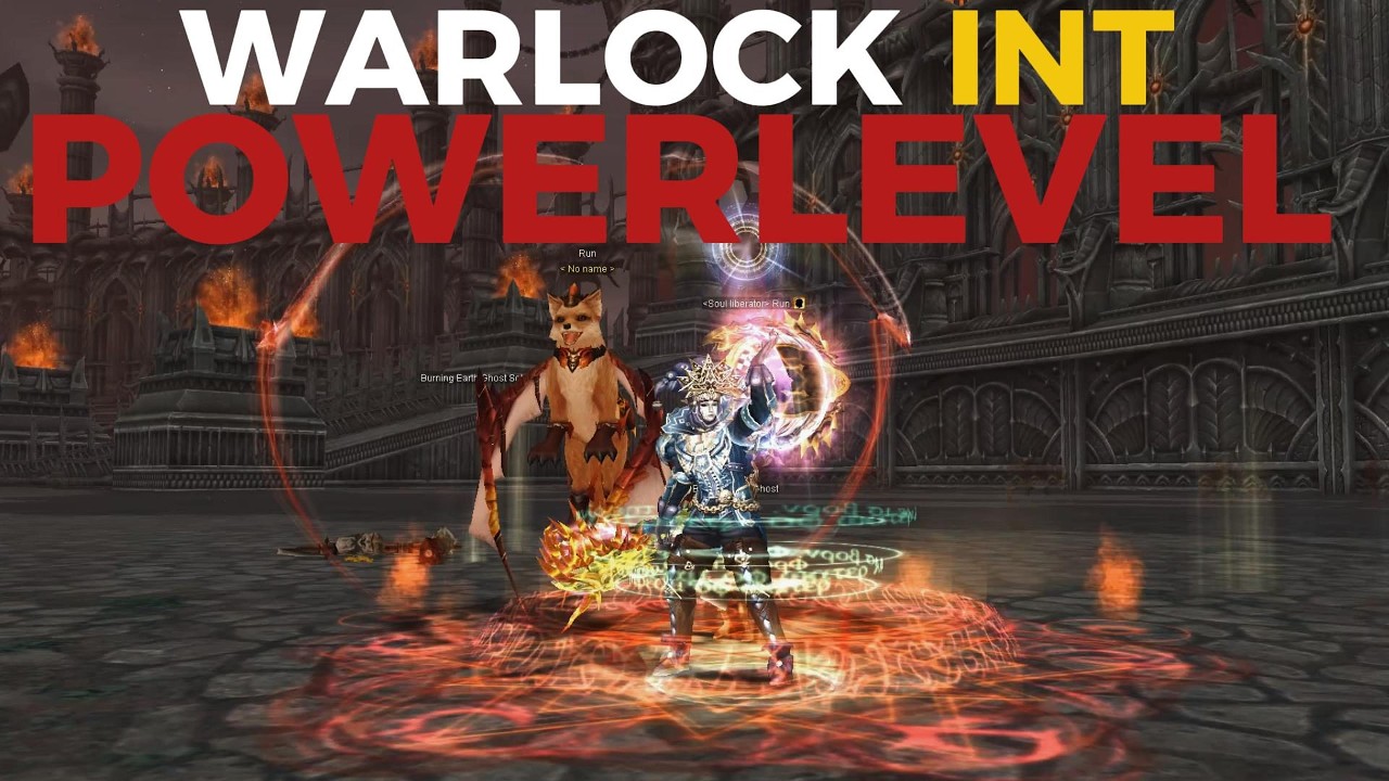 Silkroad Online | iSRO Theia | D17+15 Warlock INT Power Level | Grinding PLVL |  4k