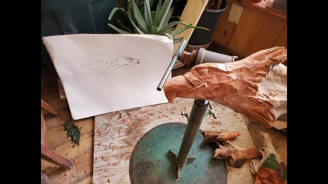 Woodcarvers Corner with Rex Branson: 30 Minute Eagle Head for Beginners