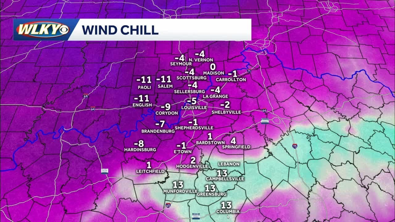 Extreme cold warning in effect