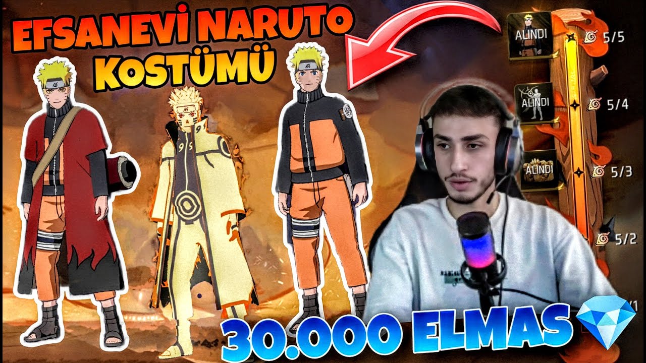 NARUTO OTOMATINI FULLEDİK! - 30BİN ELMAS - NE  ETTIN SALIH FF😱