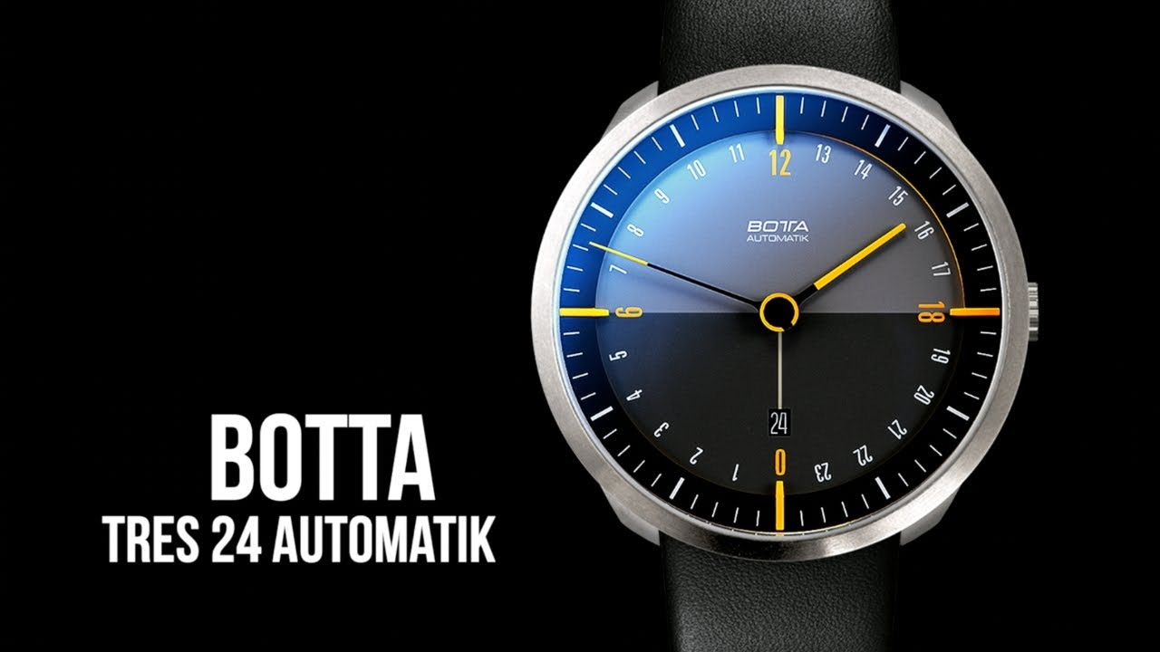 24-Stunden-Uhr Botta Tres 24 Automatik