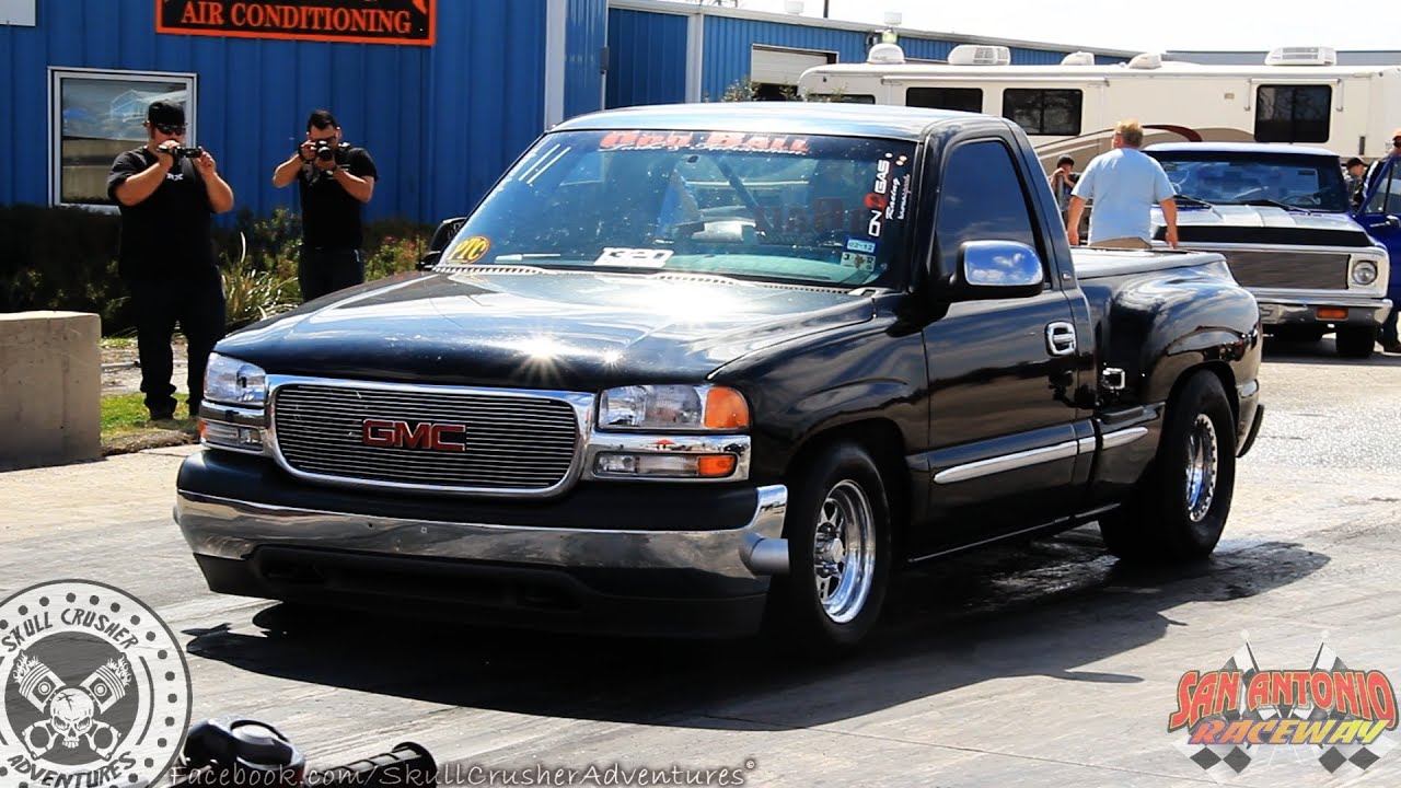 Go Boosted or Go Home!! Jesus Garza's Wicked GMC SIERRA @ Ls1truck Shootout 2014