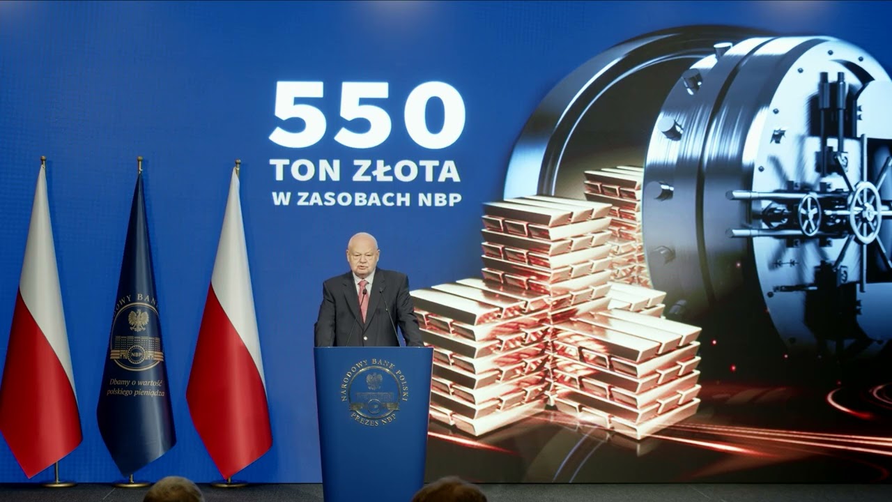 NBP: Mamy 550 ton złota w rezerwach