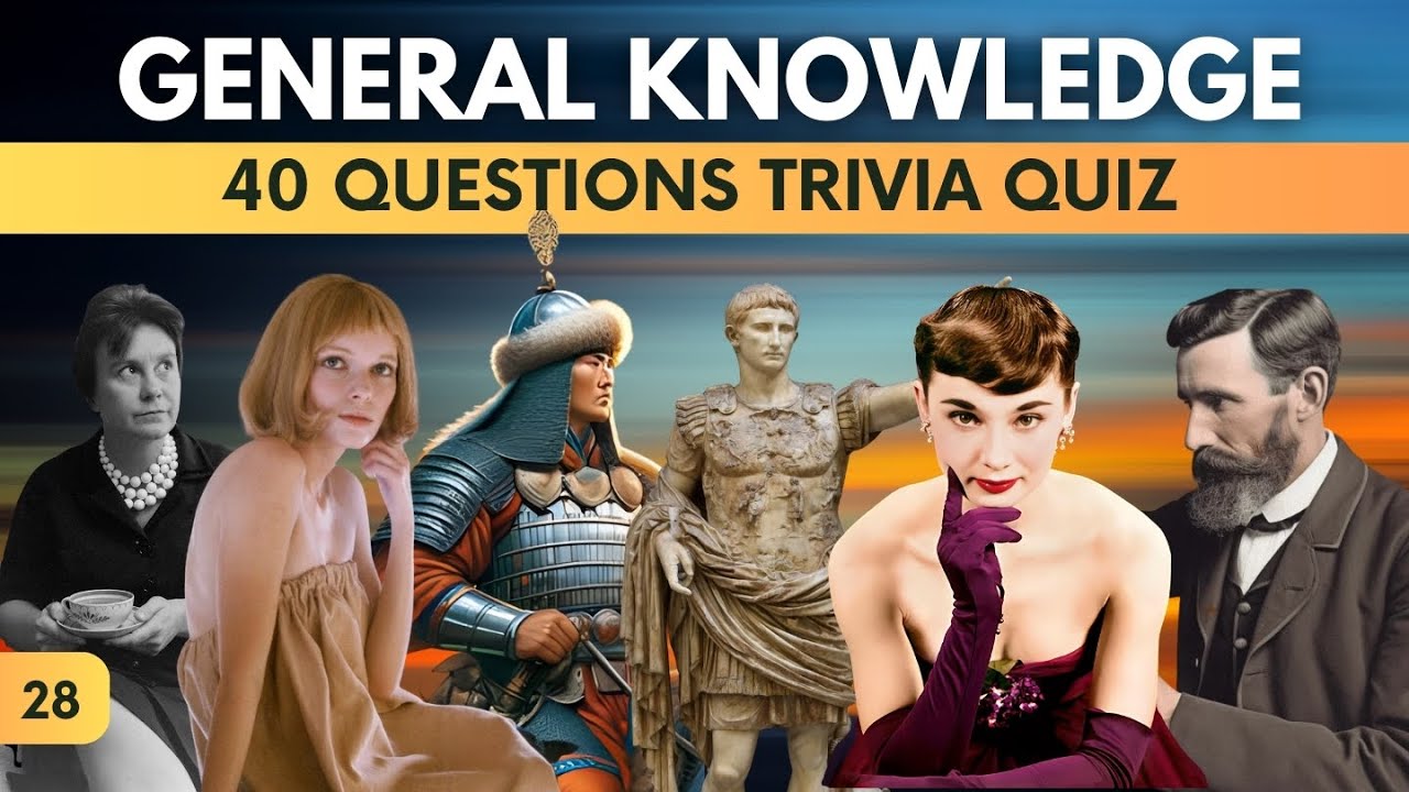 GENERAL KNOWLEDGE QUIZ: Questions That Age Like Fine Wine