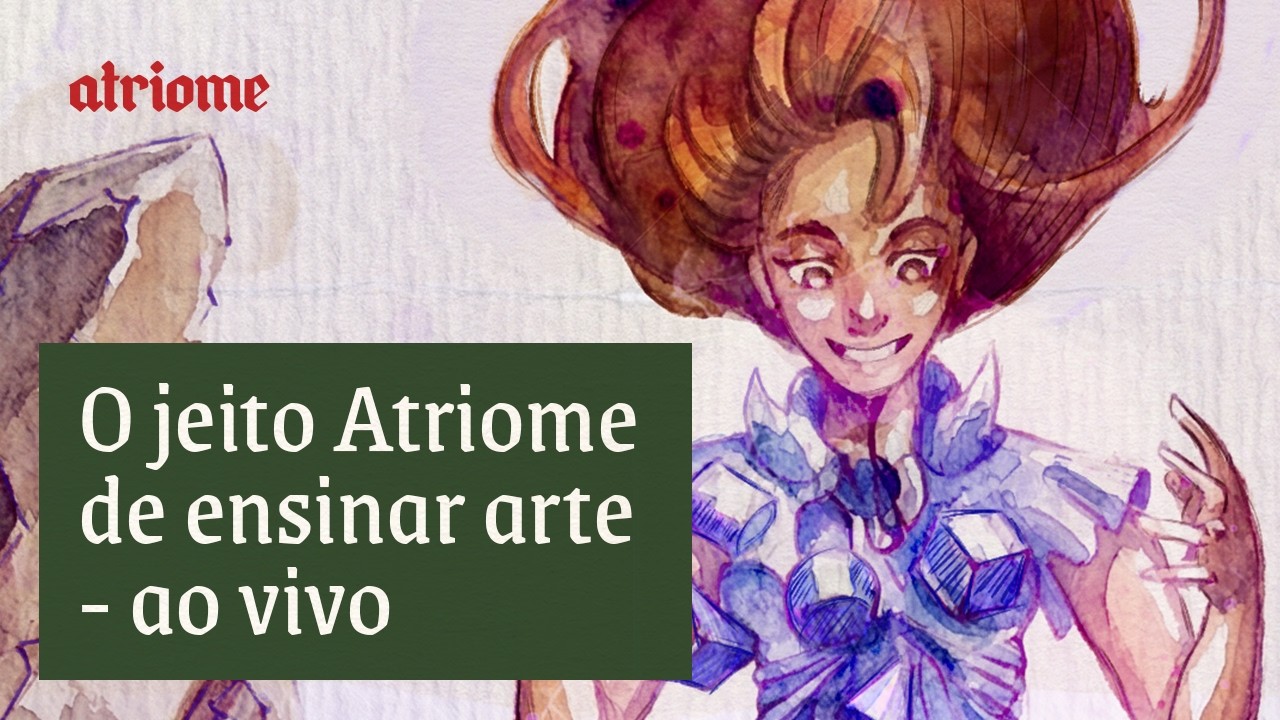 O Jeito ATRIOME de Ensinar Arte — Ao Vivo