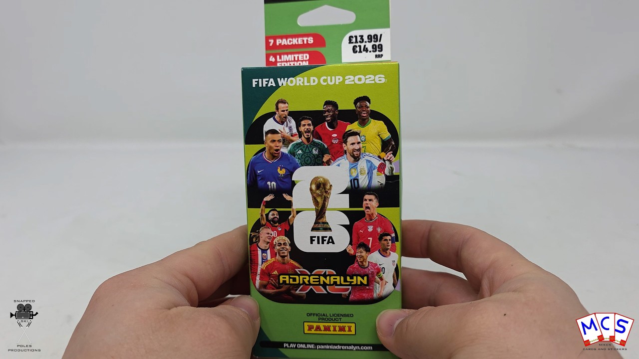 Opening a MULTISET from the **NEW** PANINI 2026 WORLD CUP - Mikes Cards and Stickers # 645