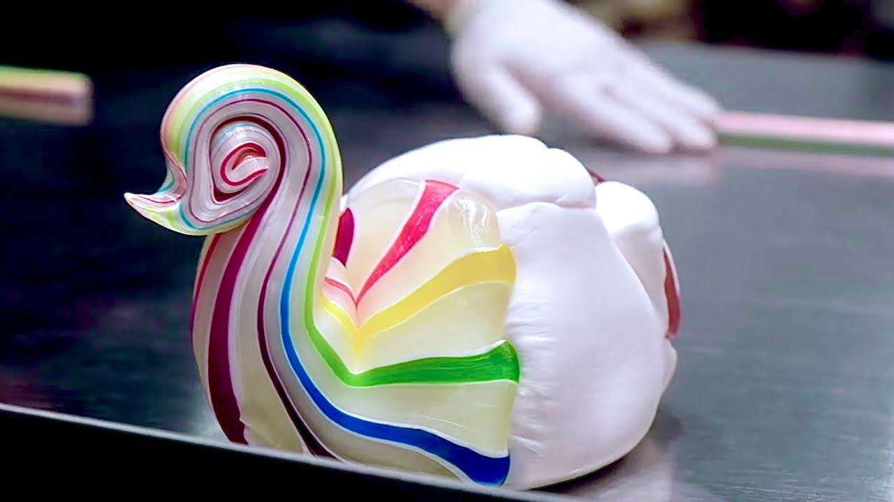 手作りキャンディーの作り方 Handmade Candy Making 【PAPABUBBLE・パパブブレ】 수제사탕 만들기 手工糖果製作 Japanese Street Food