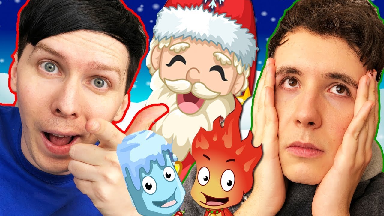 A Festive Female-Exit! Dan and Phil play: Fireboy and Watergirl #3!