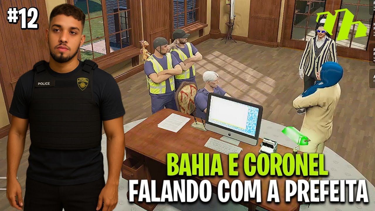 BAHIA E CORONEL FORAM CONVERSAR COM A PREFEITA DA METROPOLE EP12